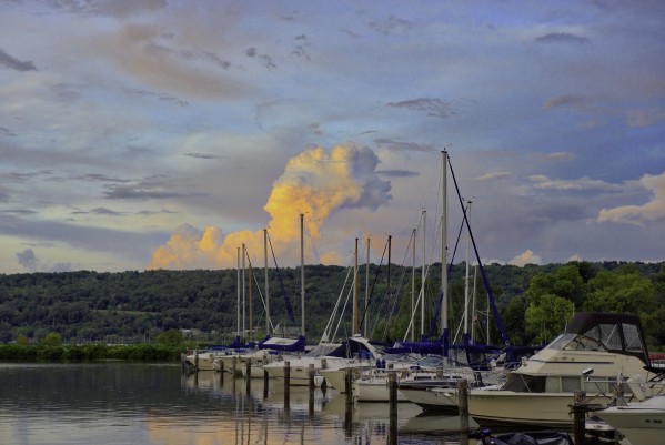 Boat Storms by Joseph Scaglione III